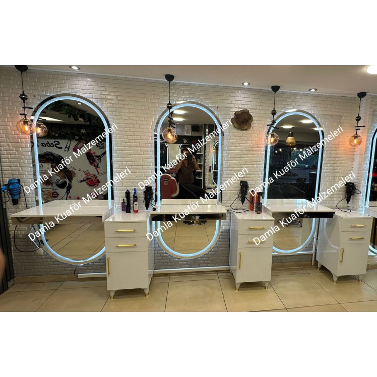 3'LÜ BELLA BAYAN KUAFÖR TEZGAHI